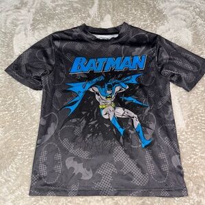 DC Comics Batman Logo Shirt in Black and Gray